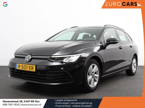 Volkswagen Golf Variant 1.0 TSI 110pk Life Digitale Cockpit Lichtmetalen Velgen Sfeerverlichting Cruise Control Climate Control Adaptive Parkeer sensoren Navigatie Apple Carplay/Android Auto Bluetooth Keyless start