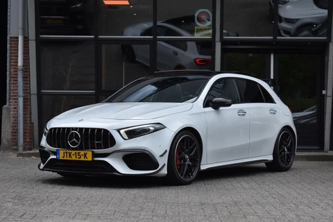 Mercedes-Benz A-klasse AMG 45 S 4MATIC+ Pano HUD Lane Burmester 360C Keyless