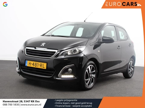 Peugeot 108 1.0 e-VTi Blue Lease Executive Navigatie Apple Carplay/Android Auto Climate Control Camera Lichtmetalen Velgen Lederen stuurwiel