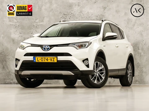Toyota RAV4 2.5 Hybrid Executive Sport 197Pk Automaat (CAMERA, KEYLESS, GETINT GLAS, SPORTSTOELEN, ELEK PAKKET, NIEUWE APK, NIEUWSTAAT)