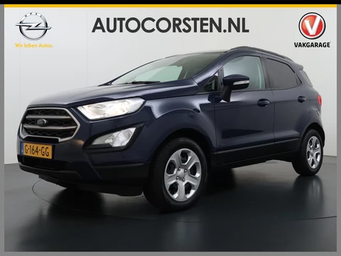 Ford EcoSport 1.0T 126PK Airco Navi Apple Carplay Android Auto Cruise Control Bluetooth Ford sync 3 Pdc Trend Ultimate Privacy Glas Isofix TCS Elek.ramen+spiegels Wifi Origineel Nederlandse Auto