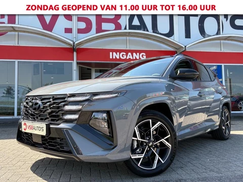 Hyundai Tucson 1.6 T-GDI PHEV N LINE X 4WD 265 PK AUT. NARDO-GREY PANO NAVI CAMERA CARPLAY