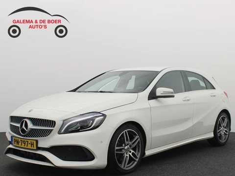 Mercedes-Benz A-klasse 180 Business Solution AMG AUTOMAAT / FULL LED / STOELVERW / CAMERA / NAVI / AIRCO / PDC / BLUETOOTH / NL-AUTO