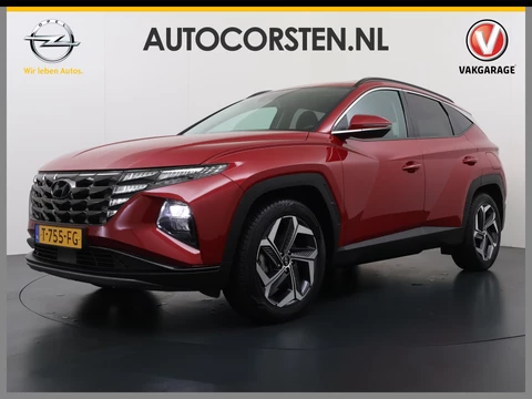 Hyundai Tucson 1.6T 265PK PHEV Hybrid Automaat 4WD Navi Camera Adap.Cruise Apple Carplay Android Pdc ECC Comfort Smart Isofix DAB Elek.Achterklep Stoel+Stuurverwarming Led Lmv Keyless Regensensor AWD Origineel Nederlandse Auto Plug In Hybride