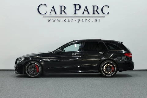 Mercedes-Benz C-klasse Estate AMG 63 S 510+PK LED/SFEER/HUD/PANO/LEDER+S.VERWARMING+MEMORY/19" LMV/360 CAM/ACC/12 MDN GARANTIE!