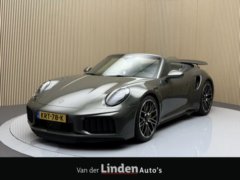 Porsche 911 Cabrio 3.6 Turbo S Noselift | Burmester | Clubleder | Ceramic | NL-Porsche | 711pk