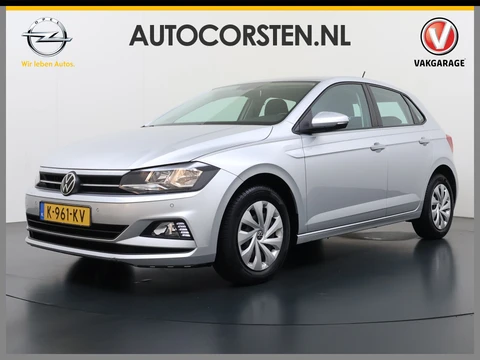 Volkswagen Polo 1.0TGI CNG 5Drs Adap.Cruise Apple Carplay Android Auto Navi Pdc Comfortline Telefoon draadloos oplaadbaar Isofix DAB Bluetooth Executive pakket Licht- en zichtpakket 1e Eigenaar Dealeronderhouden Origineel Nederlandse Auto