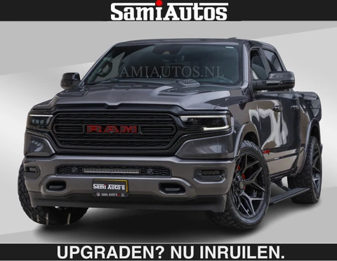 Dodge Ram Pick-Up MARGE + INCL BPM | LIMITED RED LINE 5.7 V8 HEMI | VIRTUAL | HUD | BOM EN BOM VOL | LUCHTVERING | 4X4 | CREWCAB DC | 5 PERSOONS BEDRIJFSAUTO | DUBBELE CABINE | LET OP: MARGE BTW VRIJ EN BPM IS BETAALD !