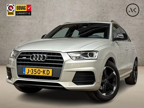 Audi Q3 1.4 TFSI S-Line Sport 150Pk Automaat (PANORAMADAK, 2X S-LINE, NAVIGATIE, LEDER, SPORTSTOELEN, GETINT GLAS, CRUISE, XENON, NIEUWE APK, NIEUWSTAAT)