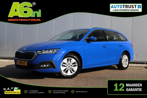 Skoda Octavia Combi 1.0 e-TSI Business Edition 110PK Automaat Navigatie Carplay Stoelverwarming Climate Cruise Elektrische Achterklep
