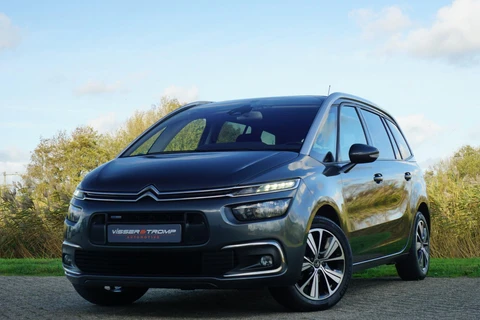 Citroen Grand C4 Picasso 1.2 PureTech 130pk 7persoons Business - Gris Shark - Clima/Cruise/Trkhk