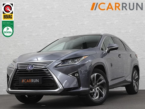 Lexus RX 450h 4WD President Line | Panorama | Origineel NL | 360 Camera | Mark-Levinson Sound | ACC | Stoelventilatie | Leder | Head-Up | Memory | Keyless-Entry | Stoelverwarming V+A | ISO-Glas | Zonwering | LED | Lane-Assist | Dodehoek | DAB | Draadloos Laden |
