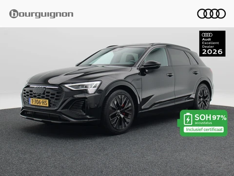 Audi Q8 e-tron 55 quattro S Edition 115 kWh 408 Pk | RS Stoelen | Carplay | B&O Audio | Panoramadak | Keyless | Adaptive Cruise | 21 Inch