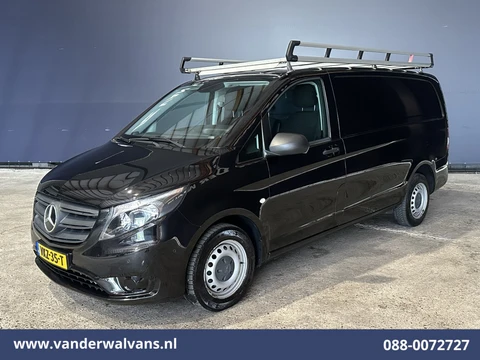 Mercedes-Benz Vito 110 CDI 102pk L2H1 Euro6 Airco | Imperiaal | Camera | Navigatie | Trekhaak | Apple Carplay | Cruisecontrol Android Auto, Parkeersensoren, Bijrijdersbank, Achterklep