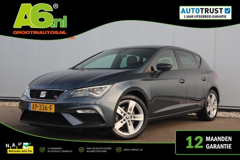 SEAT Leon 1.5 TSI FR Business Intense 131PK Virtual Cockpit Full LED Keyless Navigatie Sfeerverlichting Clima Cruise Lane Assist 17 inch LMV Parkeersensors
