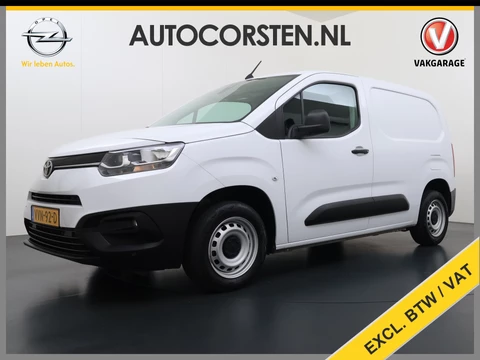 Toyota ProAce CITY 1.2T 111PK Benzine 3-Persoons Euro 6 Navi* Airco Apple Carplay Android Auto Cruise Control Pdc Live Regen-Lichtsensor Bluetooth Schuifdeur 1e Eigenaar Origineel Nederlandse Auto