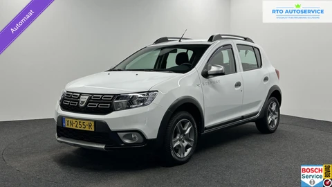 Dacia Sandero 0.9 TCe SL Stepway AUTOMAAT TREKHAAK AIRCO NAVI CRUISE 64000 KM.