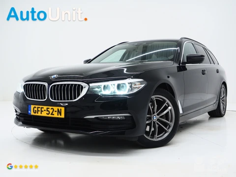 BMW 5 Serie Touring 520i Executive | Leder | Harman/Kardon | Sfeerlicht | Virtual | Stoelverwarming | LED | Carplay