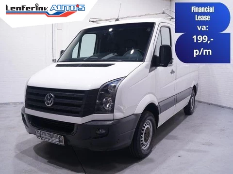 Volkswagen Crafter 2.0 TDI 110 pk L1H1 Airco, Imperiaal met Trap, Trekhaak, Cruise Control, NAP 143 dkm, 3-Zits