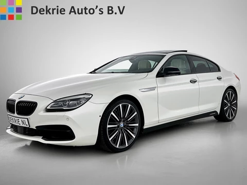 BMW 6 Serie Gran Coupé 313PK 640D Xdrive Euro6 High Executive Performance / Airco-ecc / Navi / schuif-Panorama dak / Leder / Pcc-camera / Apk nieuw