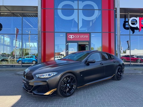 BMW 8-serie Gran Coupé M850i xDrive High Executive Golden Thunder Edition Vol | Panorama | Bower & Wilkins |3D Camera | Softclose