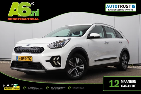 Kia Niro 1.6 GDi Hybrid DynamicLine Navigatie Achteruitrijcamera Half Leder Carplay Adaptive Cruise Rijstrooksensor