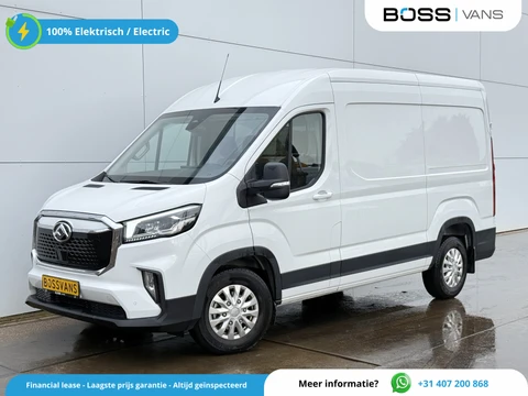 Maxus eDeliver9 77kWh 204PK Nieuw model! L2H2 Glaspack/Camper 300km WLTP Snelladen LED Carplay Cruise control Camera Airco Parkeersensoren v+a