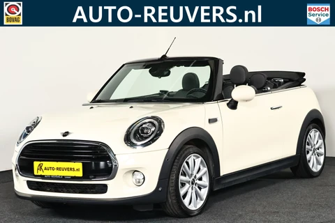 MINI Cooper Cabrio Mini 1.5 Chili / Navi / Carplay / LED / Half Leder / Stoelverwarming