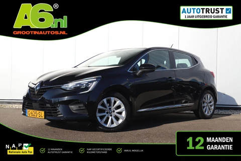 Renault Clio 1.0 TCe Intens 101PK Half Leder Navigatie Carplay Android Climate Cruise Control Parkeersensor Rijstrooksensor