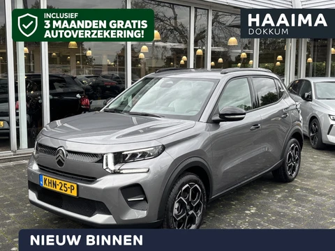 Citroen C3 1.2 Hybrid 110pk Max | Luxe uitvoering | Trekhaak | Tot 8 jr. Fabr. Garantie!